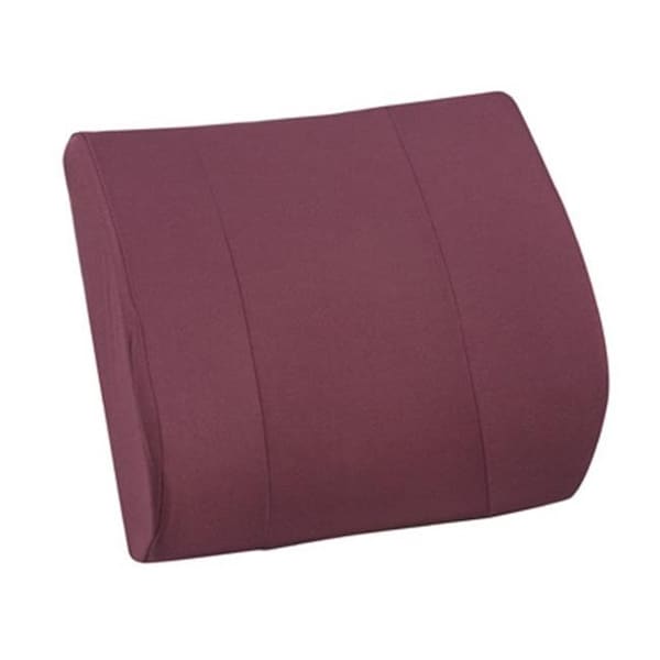 Duro-Med Duro-Med 555-7302-0700 RELAX-A-Bac Lumbar Cushion With Insert - Burgundy 555-7302-0700 - main